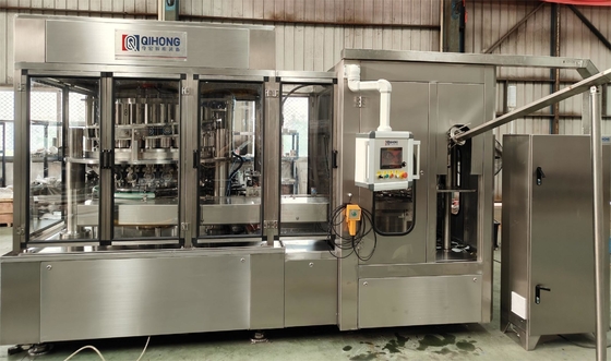 High Speed Full Automatic Can Filling And Sealing Machine Set for Thick Sauce