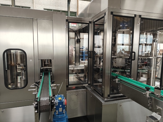 500-600cans/min Can Filling And Seaming Machine Set for Thick Sauce, Filling volume adjustable from 70ml to 500ml